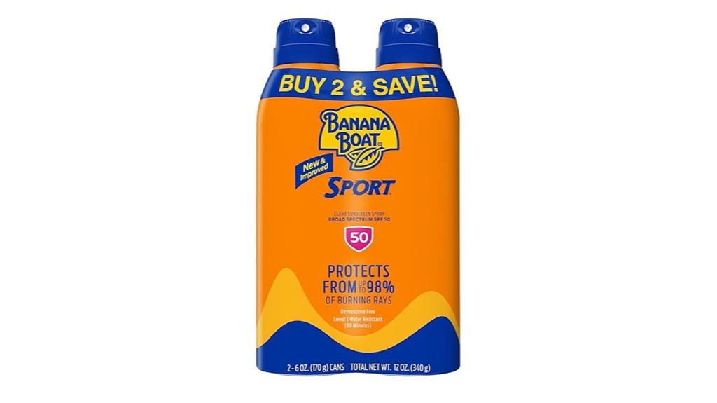 banana boat spf 50