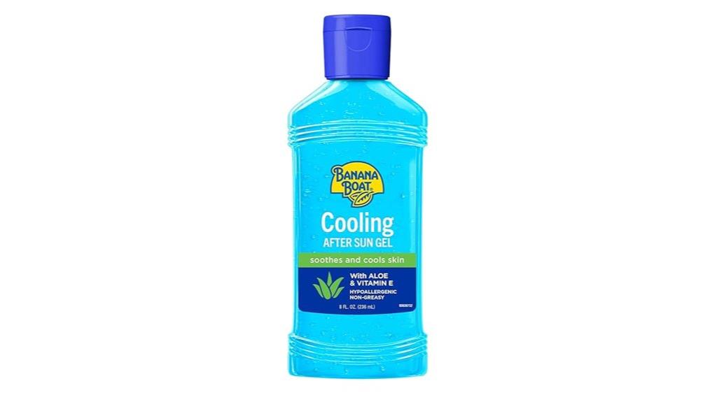 banana boat sun gel