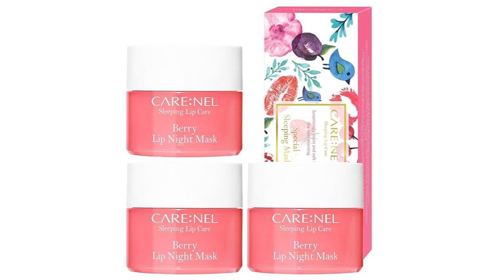 berry lip mask set