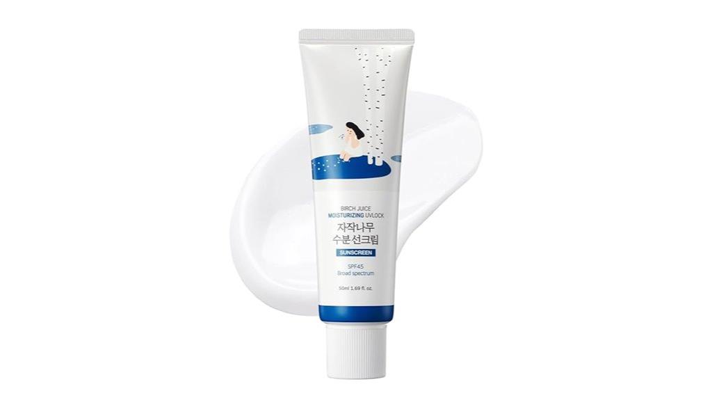 birch juice spf sunscreen