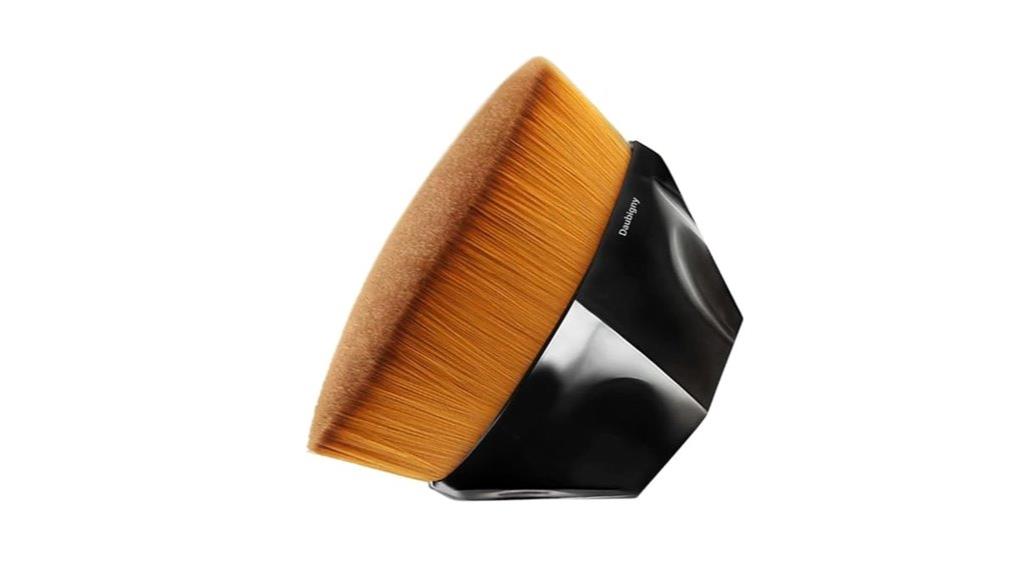 black foundation brush case
