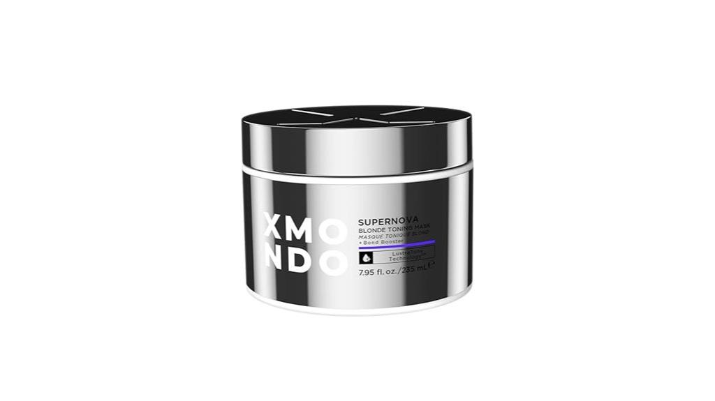 blonde hair toning mask