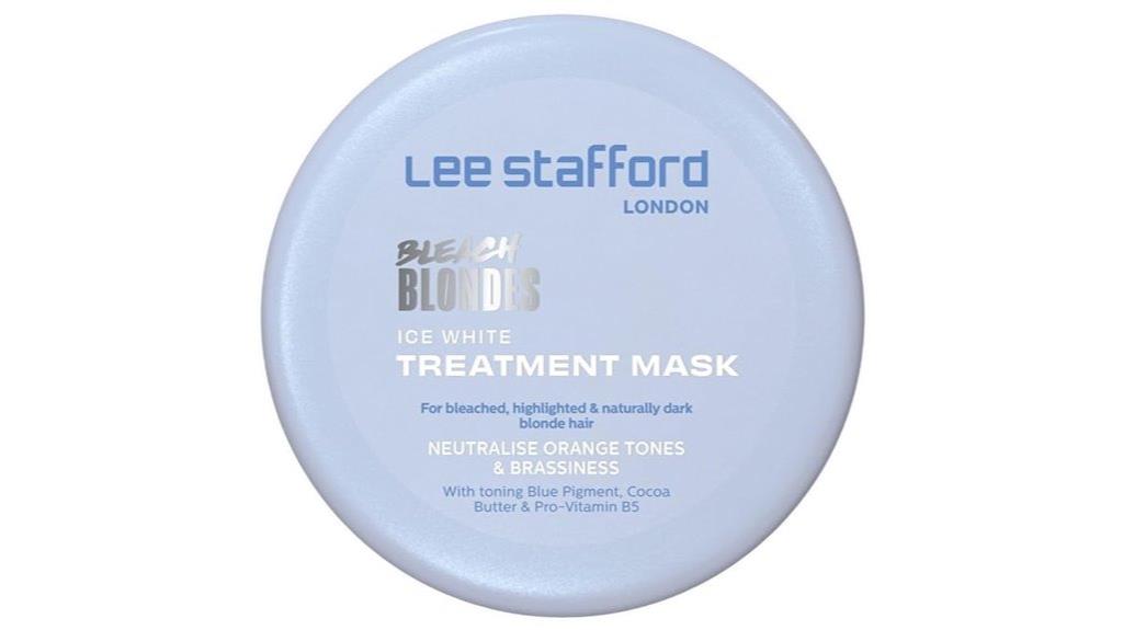 blue toning hair mask