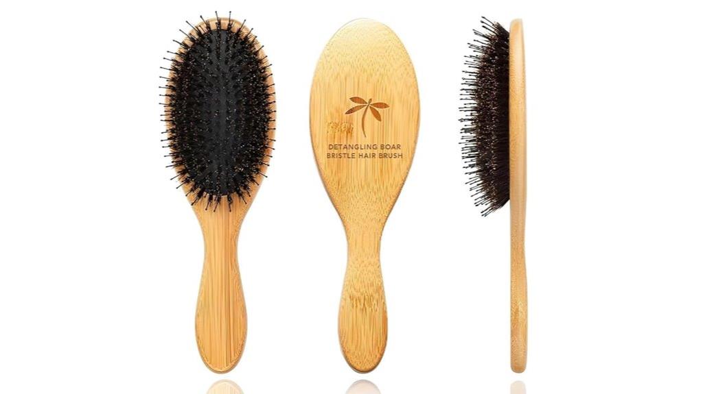 boar bristle hair brush