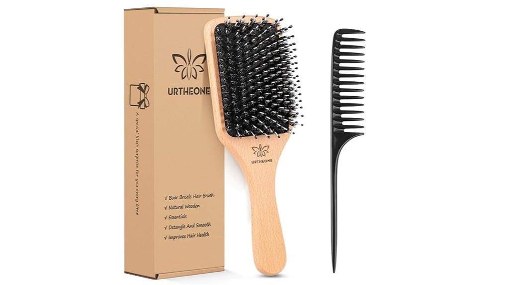 boar bristle hairbrush