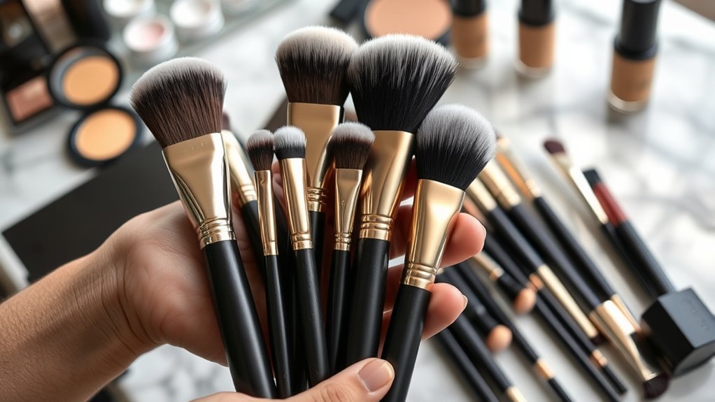 brush material shape and comfort