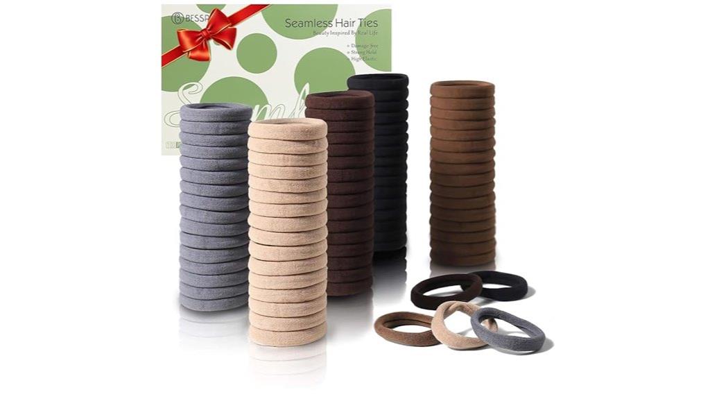 bulk brown hair ties