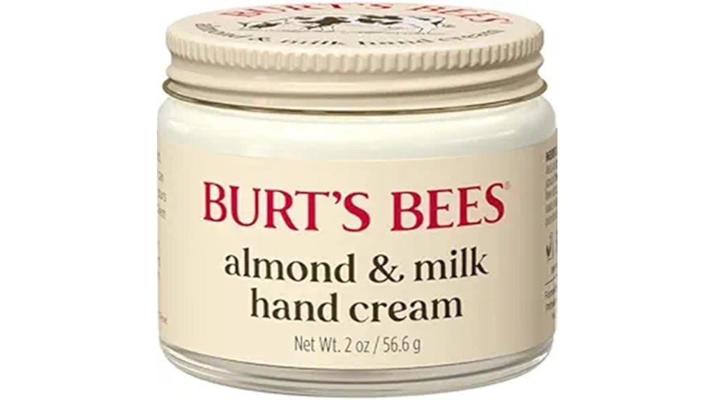 burts bees almond hand cream