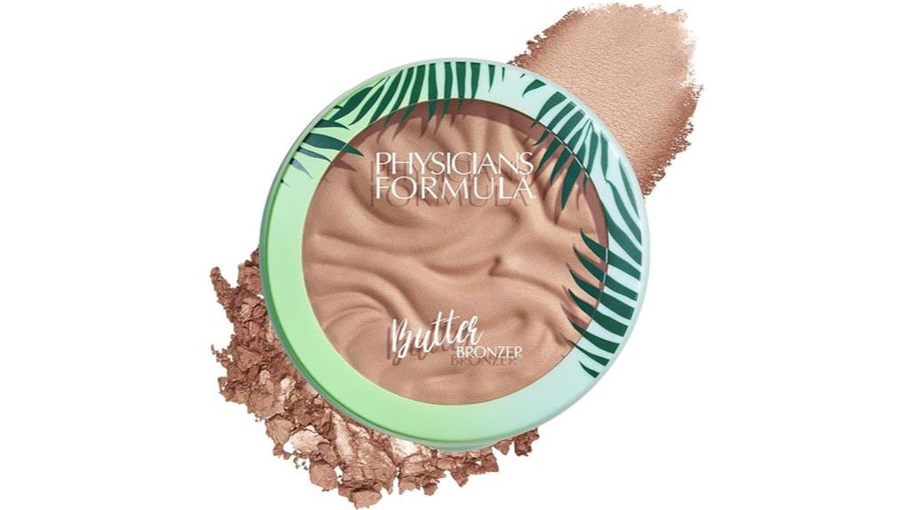 butter infused bronzer for glow