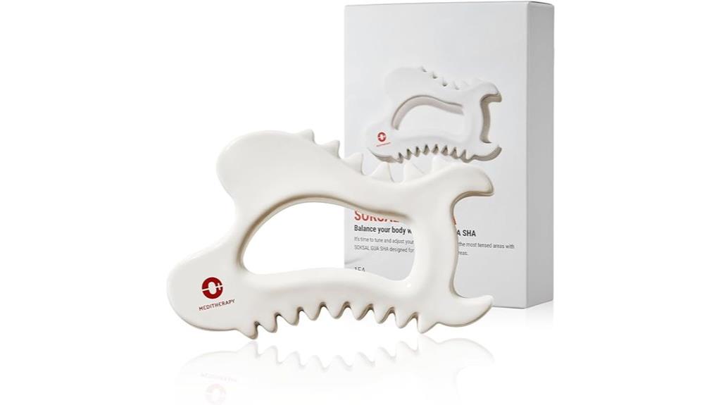 ceramic gua sha body