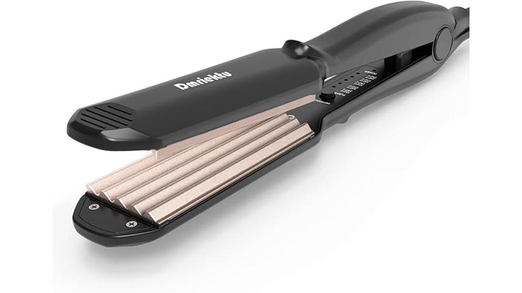 ceramic plate hair crimper