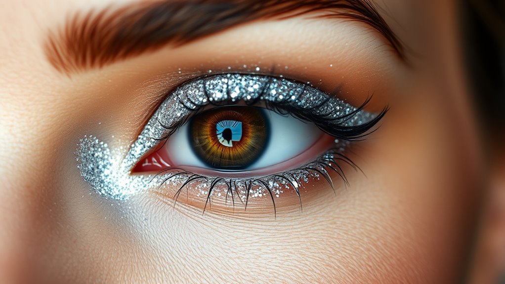 choosing glitter eyeliner safely
