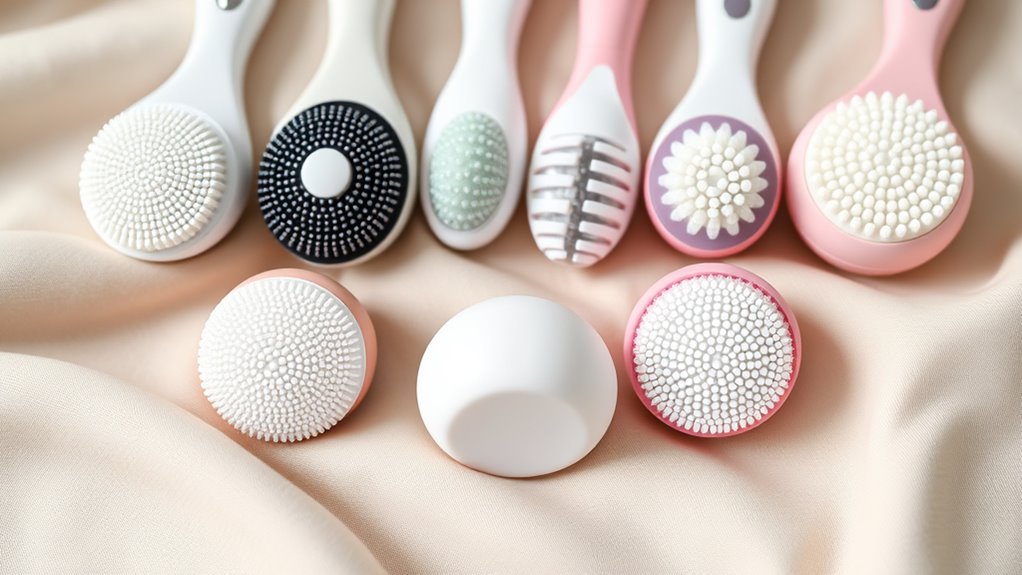 choosing suitable facial brush