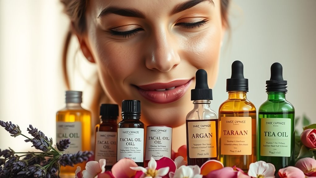 choosing suitable facial oils