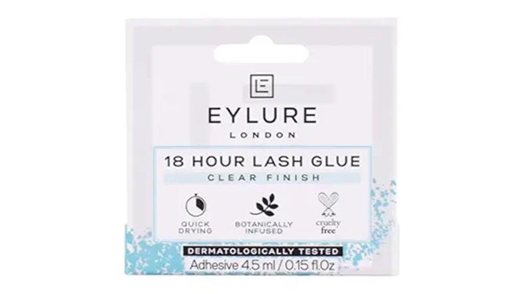 clear latex free lash glue