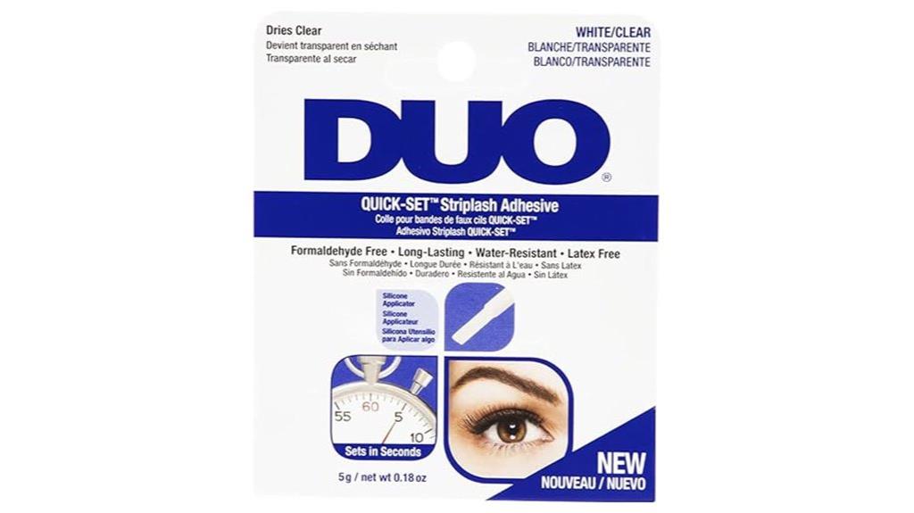 clear waterproof lash adhesive