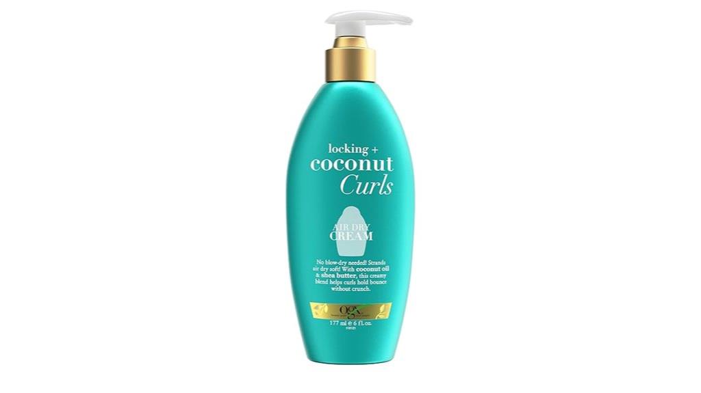 coconut curl locking cream
