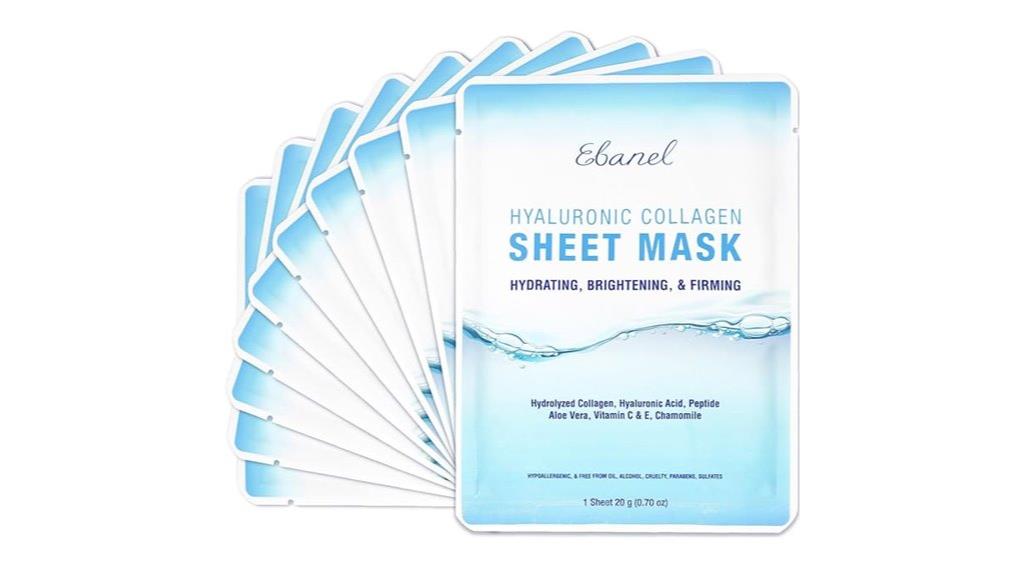 collagen masks with hyaluronic