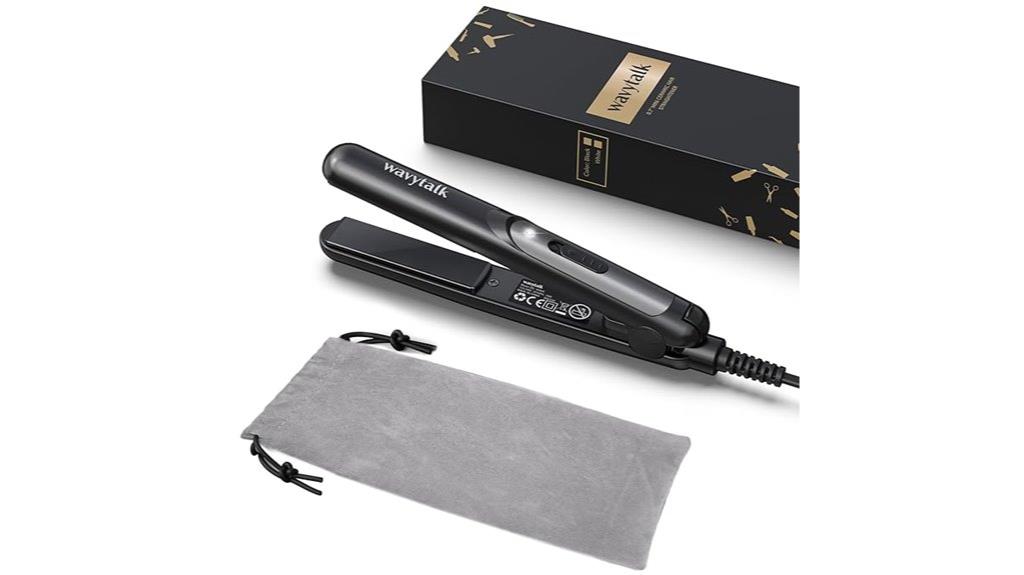 compact ceramic flat iron