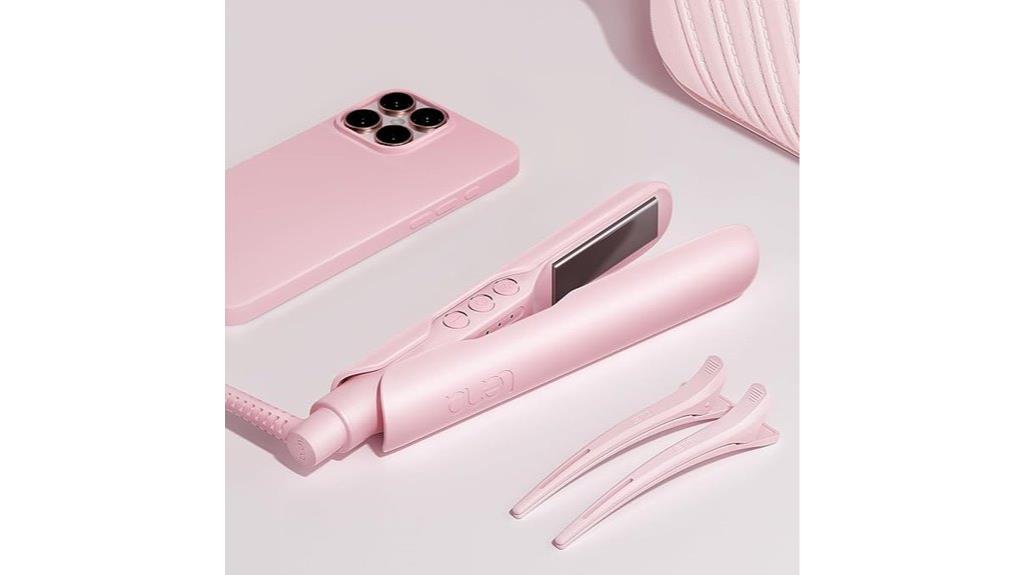 compact travel hair straightener