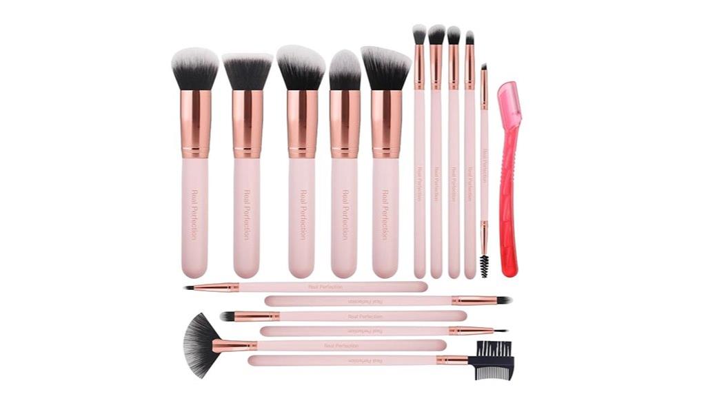 complete makeup brush set