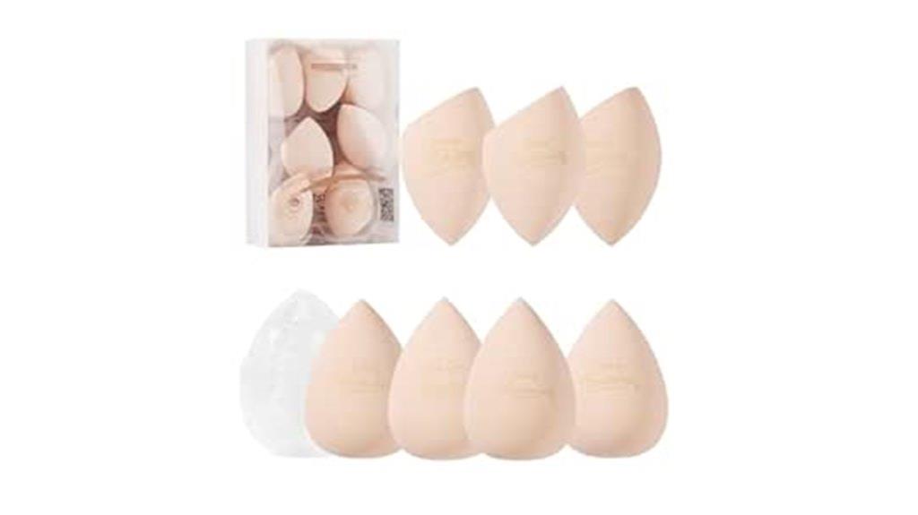 complete makeup sponge set