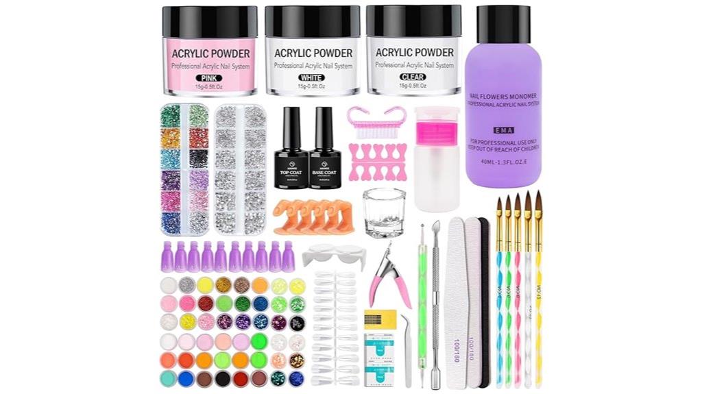 comprehensive beginner acrylic set