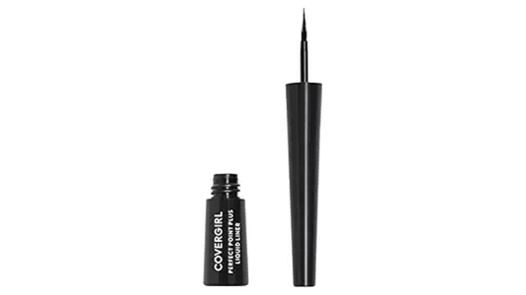 covergirl black liquid eyeliner