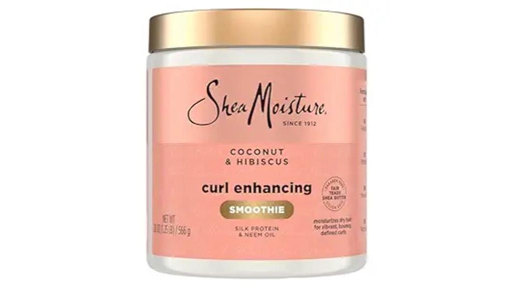 curl cream with coconut