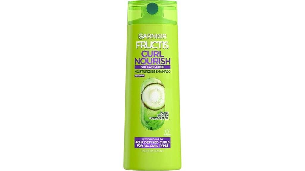 curl nourish sulfate free shampoo