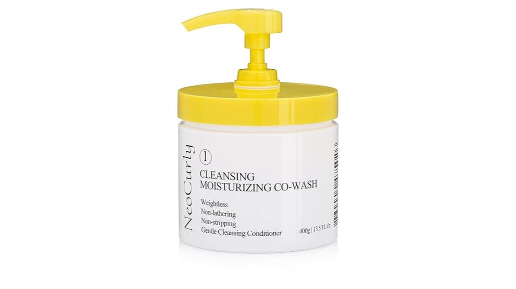 curly hair cleansing moisturizer