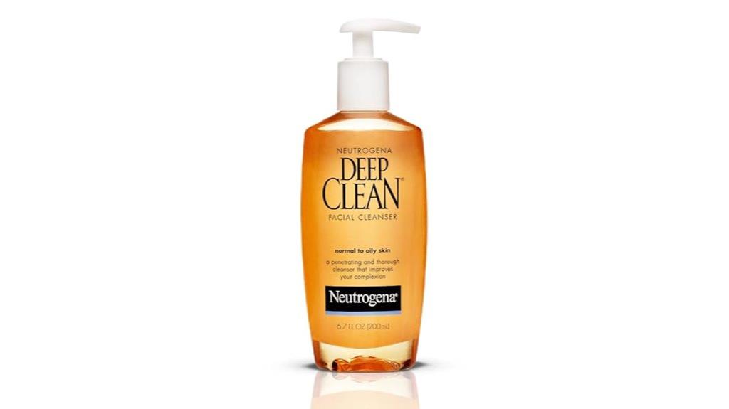deep clean facial cleanser