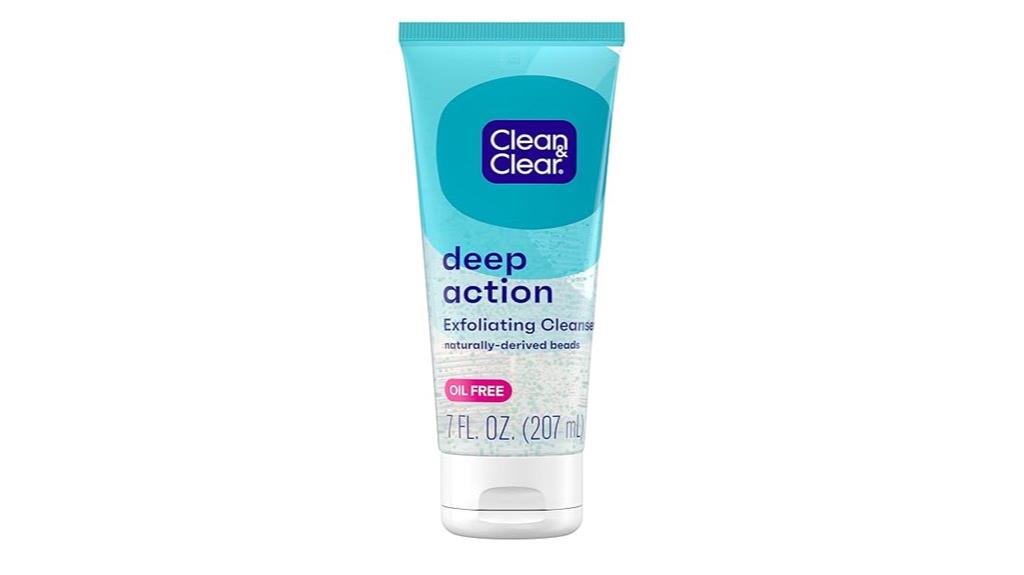 deep cleansing facial product