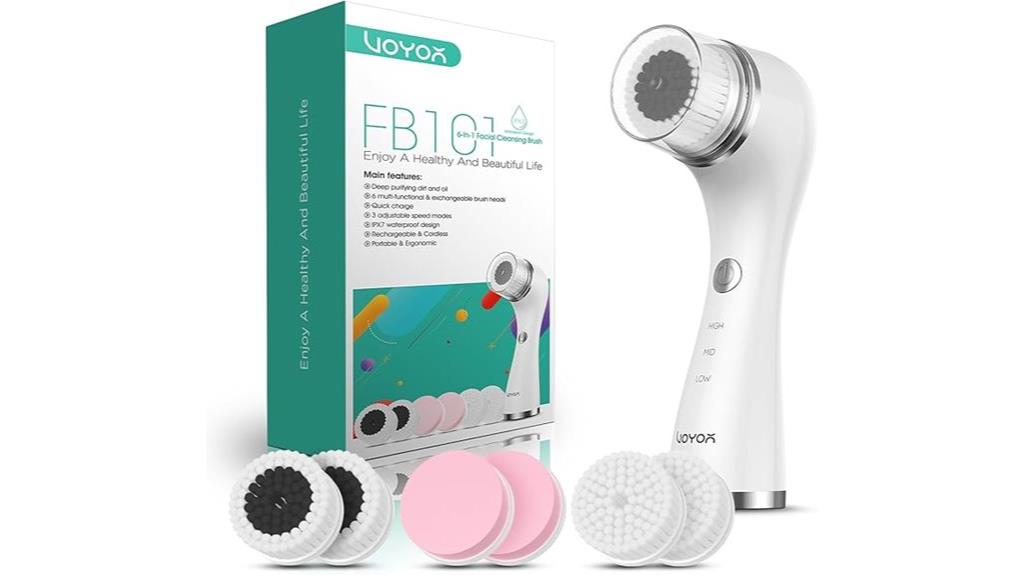 deep facial cleansing brush