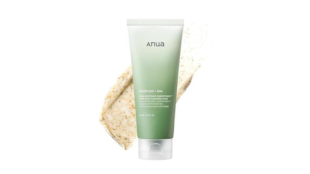 deep pore cleansing foam