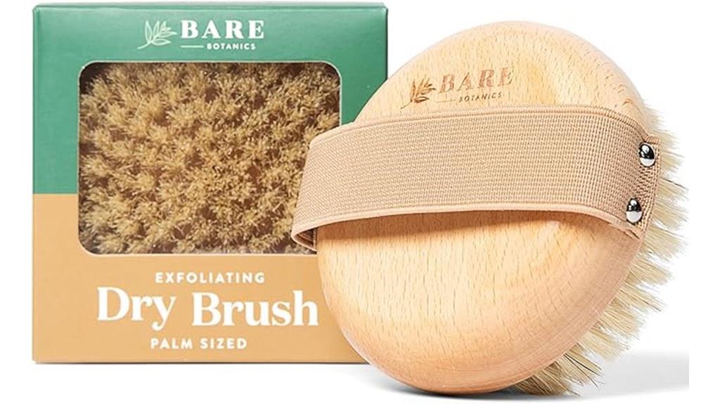 dry body lymphatic brush