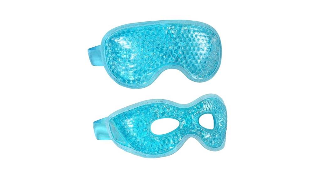 dual gel eye mask set