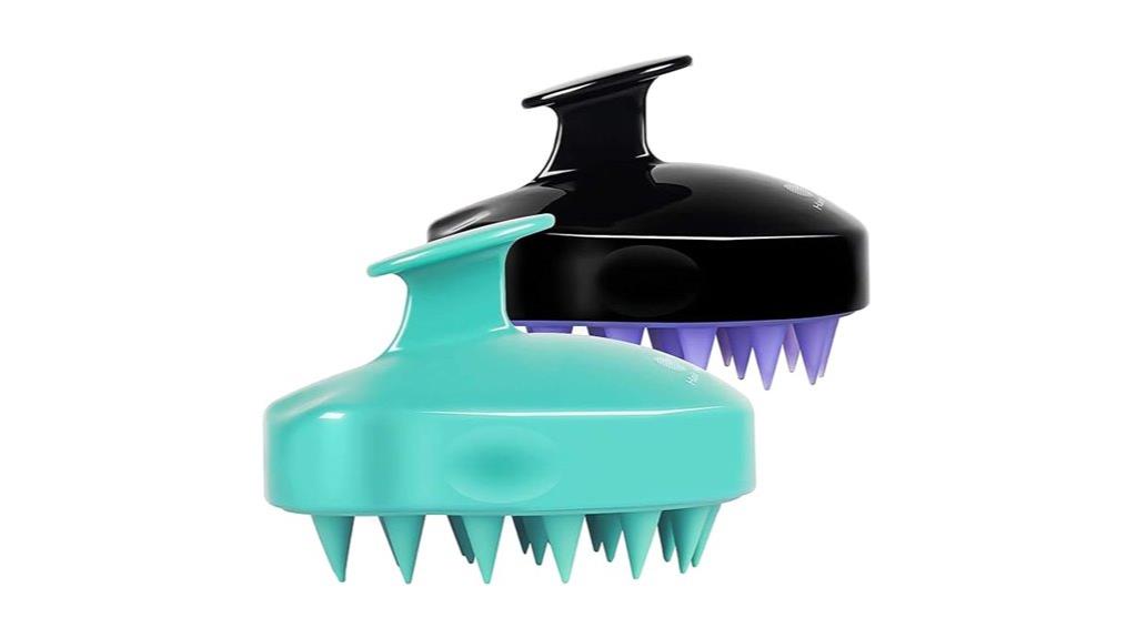 dual hair scalp massager