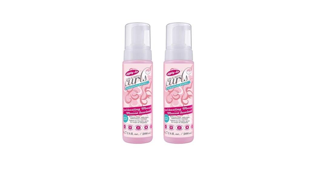 dual pack curl mousse