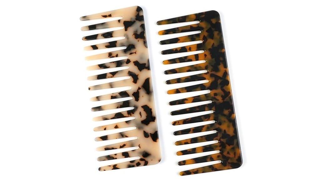 dual pack hair combs