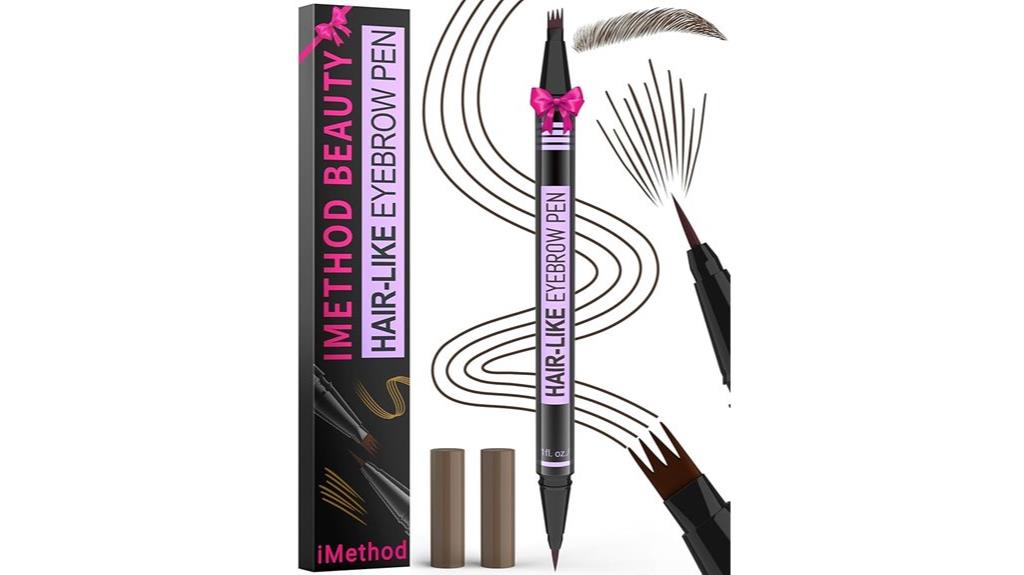 dual tip eyebrow pen