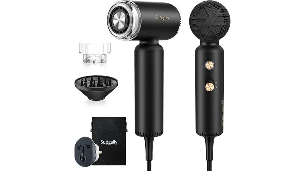 dual voltage hair dryer