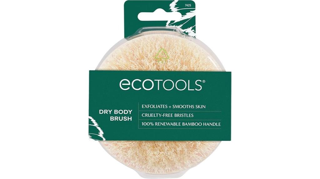 ecotools dry body exfoliation brush