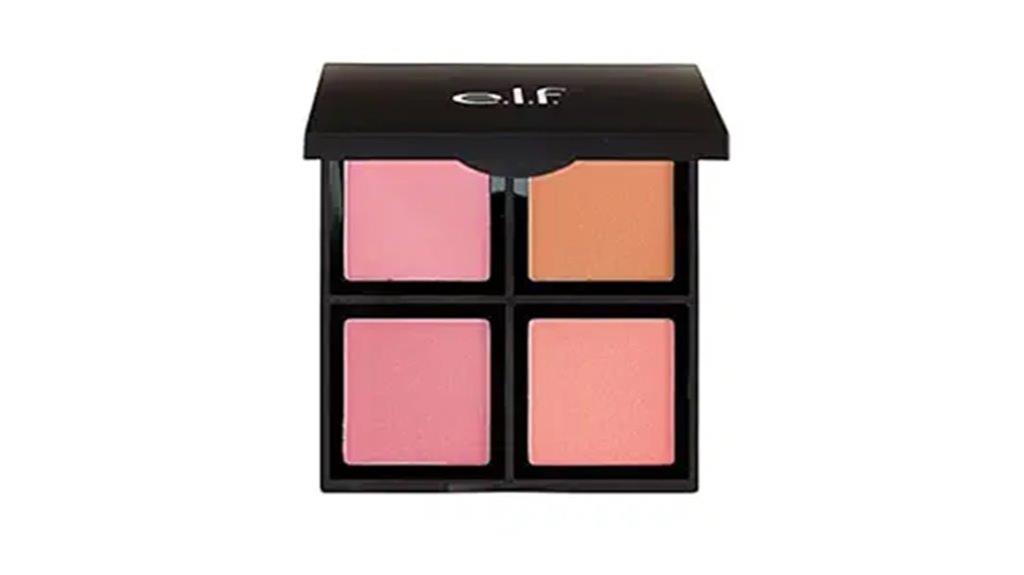 elf cosmetics four shade blush