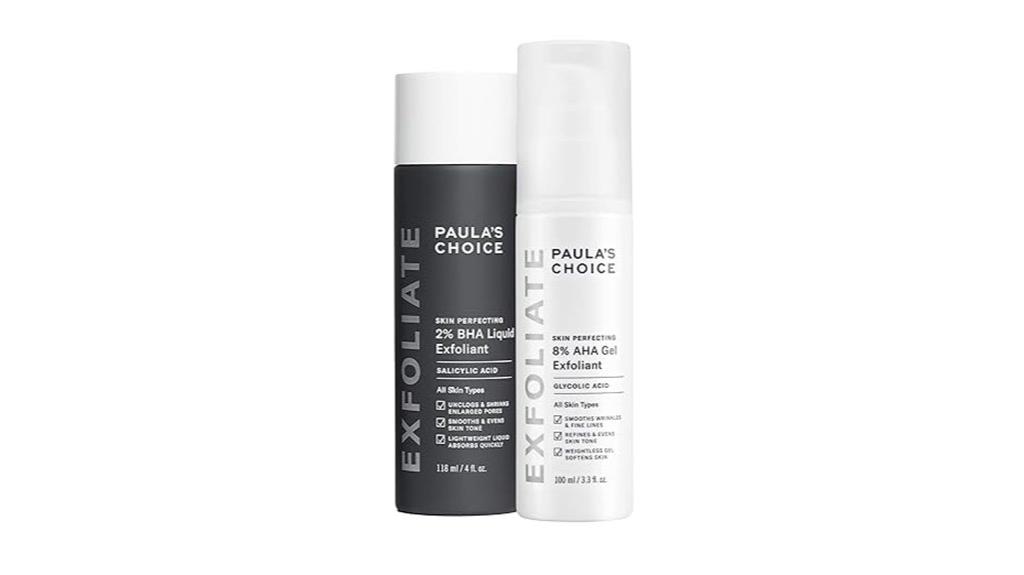 exfoliant duo for skin