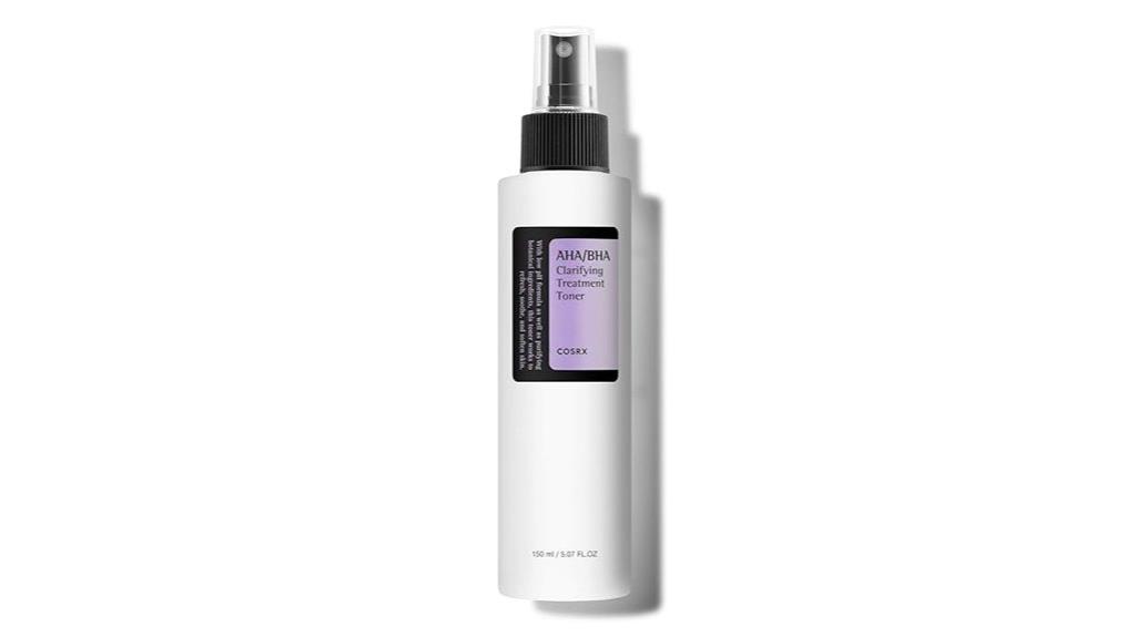 exfoliating facial toner spray