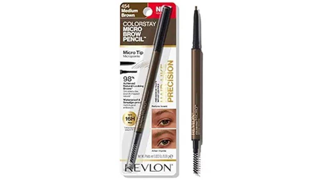 eyebrow pencil with spoolie