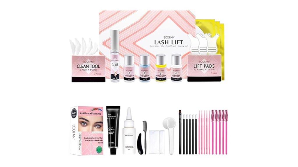 eyelash perm and black kit