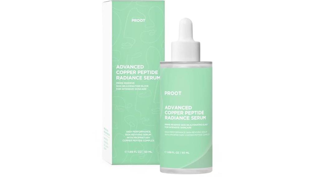 facial copper peptides serum