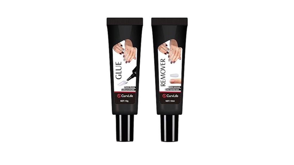 fast drying nail glue kit